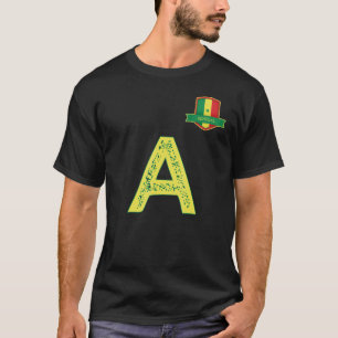 Camiseta Senegal - Grupo de Sinalizador Humano - Letra A Se