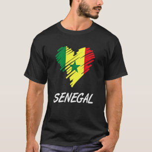 Camiseta Senegal Senegal Senegal Senegal África Ocidental O