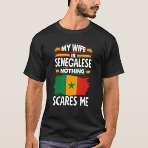 Camiseta Senegal Senegal Senegal Senegal Senegal Sinalizado