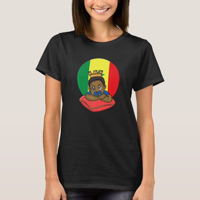 Camiseta Senegal Senegalese West Africa Proud Prince Boy So (Frente)