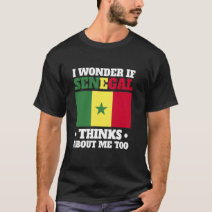 Camiseta Senegal Sinalizador Senegal África