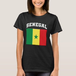 Camiseta Senegal Sinalizador Senegal Patrimônio da Cultura 