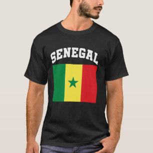 Camiseta Senegal Sinalizador Senegal Patrimônio da Cultura