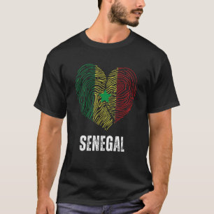 Camiseta Senegal Sinalizador Senegal Sinalizador Senegal DN