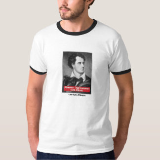 Camiseta Senhor Byron T-curto para amantes