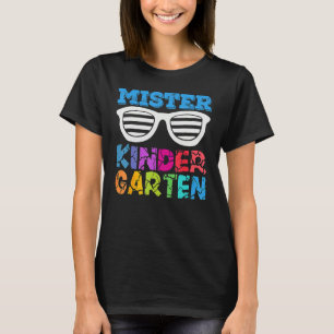 Camiseta Senhor Cara do Jardim de Infância Primeiro Dia de