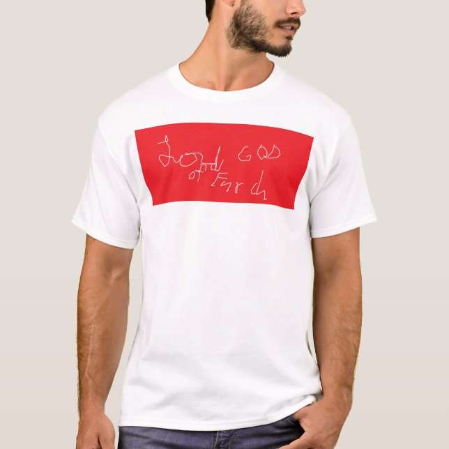 Camiseta SENHOR DEUS de Enoque (Frente)