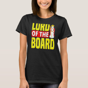 Camiseta Senhor do Conselho Xadrez Rei Rainha Gambi