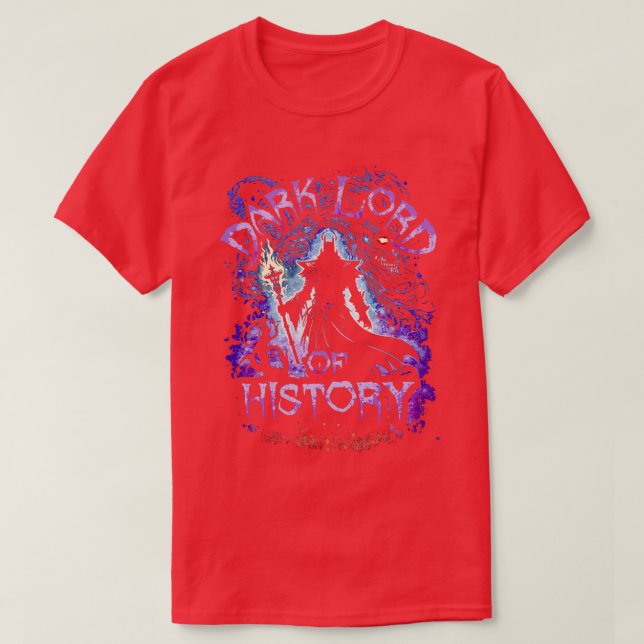 Camiseta Senhor Escuro Da História (Frente do Design)