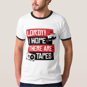 Camiseta Senhor, Espero que Haja Gravações