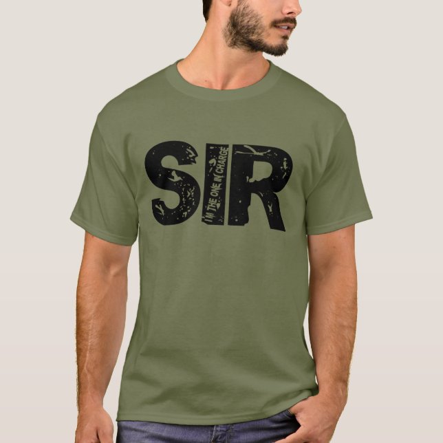 Camiseta Senhor está no comando (Frente)