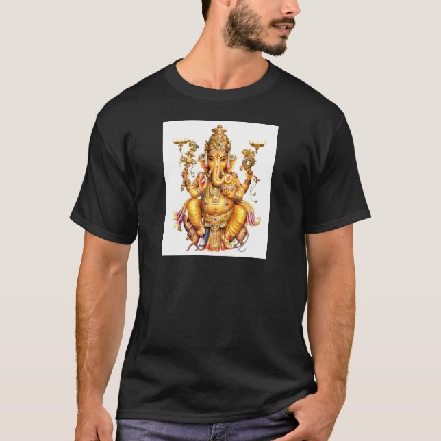 CAMISETA SENHOR GANESH HINDU DEUS (Frente)