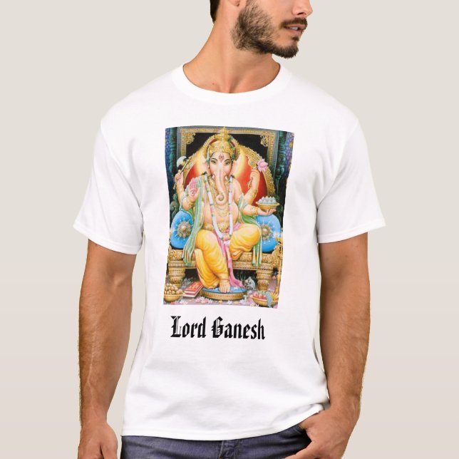 Camiseta Senhor Ganesh, senhor Ganesh (Frente)