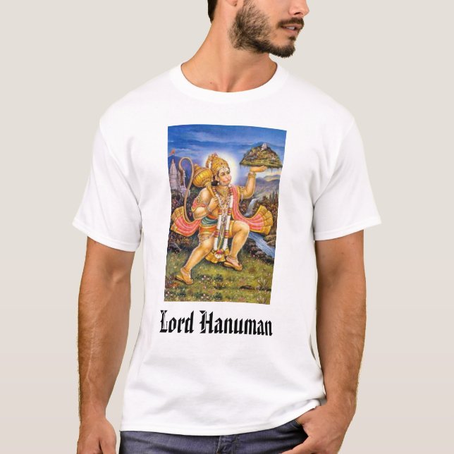 Camiseta Senhor Hanuman, senhor Hanuman (Frente)