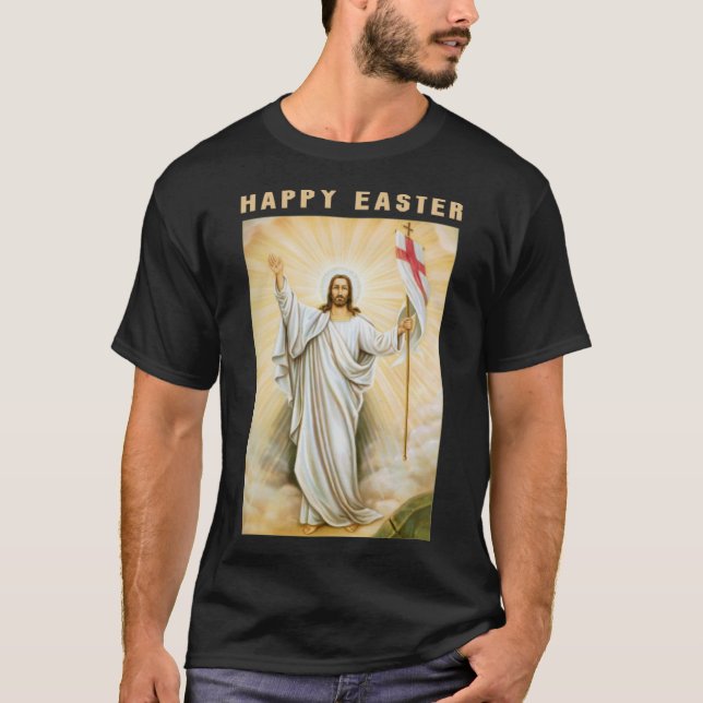 Camiseta Senhor Jesus Cristo é Ressurreição de Jesus (Frente)