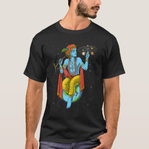 Camiseta Senhor Krishna Deus Hindu Hinduísmo Espiritual Yog