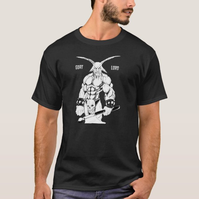 Camiseta Senhor Limpo Fundo da cabra (Frente)