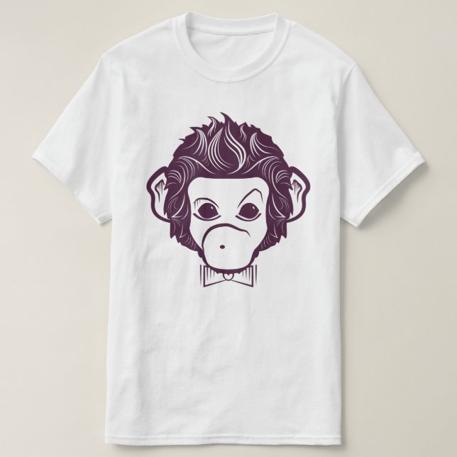 Camiseta senhor macaco (Frente do Design)