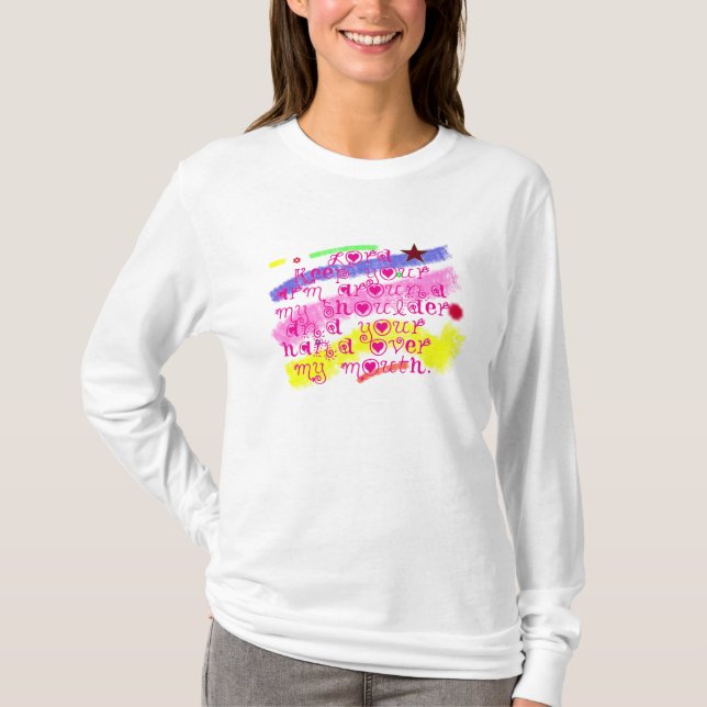 Camiseta Senhor, mantenha o seu braço (Frente)