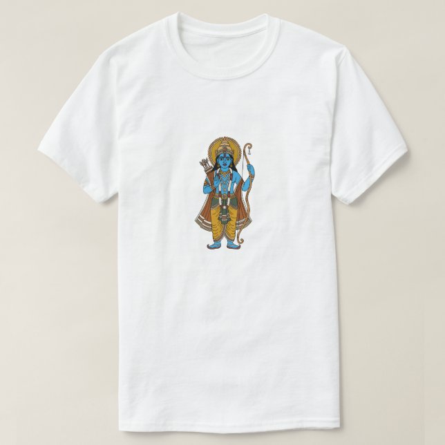 Camiseta Senhor Rama (Frente do Design)