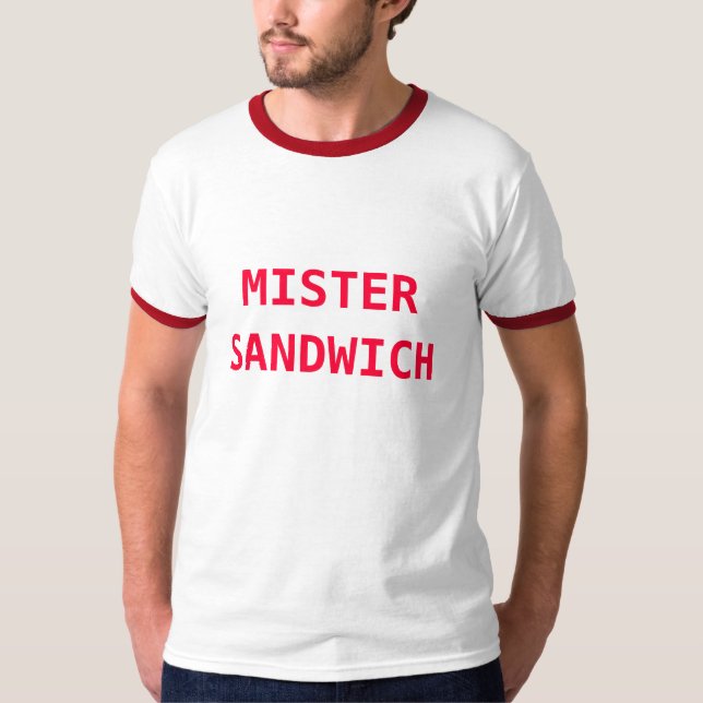 CAMISETA SENHOR SANDUÍCHE (Frente)