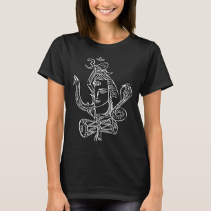 Camiseta Senhor Shiva Deus Hindu Espiritual Yogi Inspirador