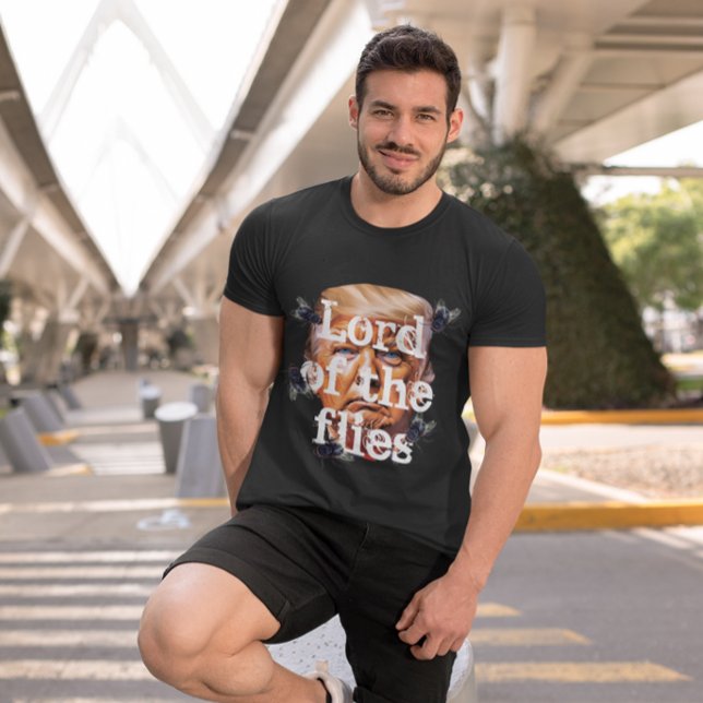 Camiseta Senhor Trump das Moscas (Criador carregado)