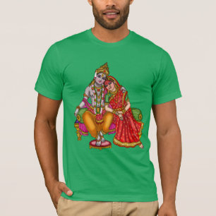 Camiseta Senhor Vitthal Rukmini