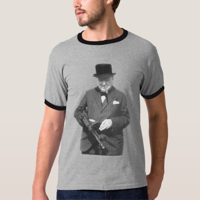 Camiseta Senhor Winston Churchill (Frente)