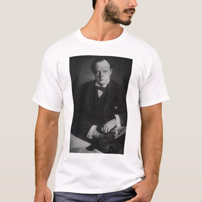 Camiseta Senhor Winston Churchill (Frente)