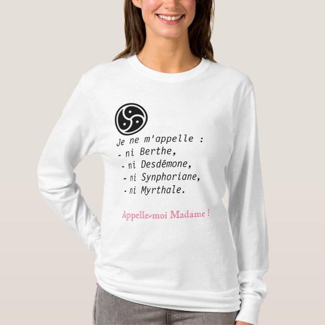 Camiseta Senhora (Frente)