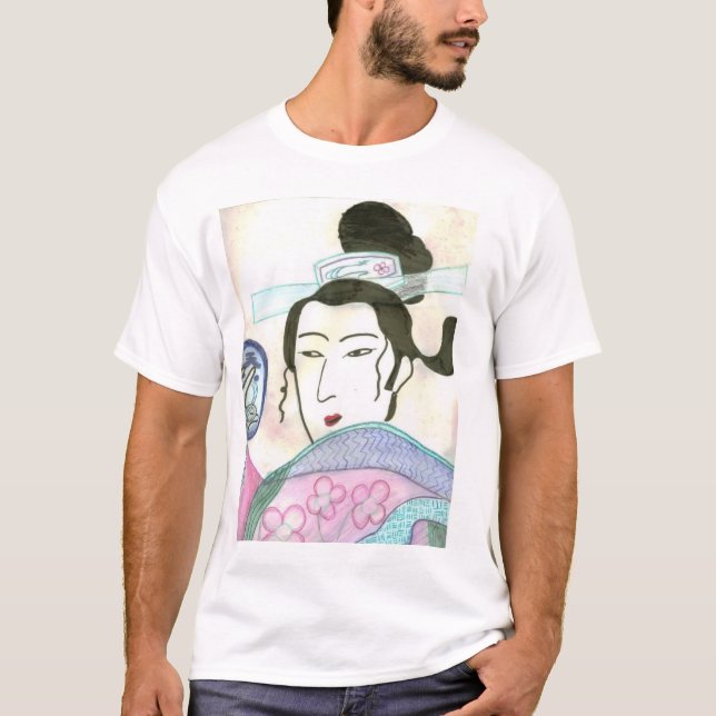 Camiseta Senhora asiática (Frente)