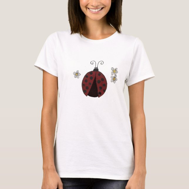 Camiseta Senhora BugT-Camisa (Frente)