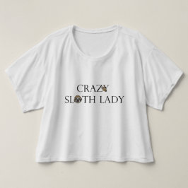 Camiseta Senhora Caixa Colheita T da preguiça