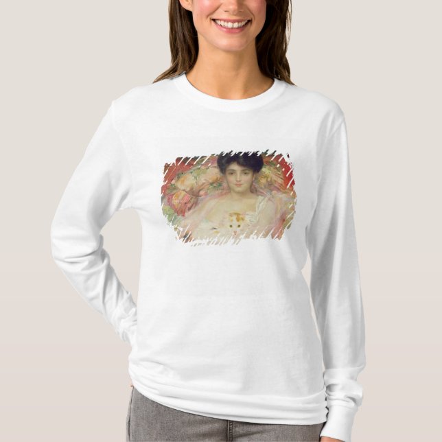 Camiseta Senhora com um gato, 1904 (Frente)