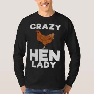 Camiseta Senhora da Galinha Louca Fazenda Agrícola
