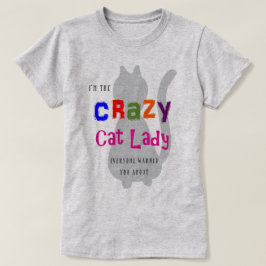 Camiseta Senhora de Gato Louca