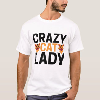 Camiseta Senhora de Gato Louca