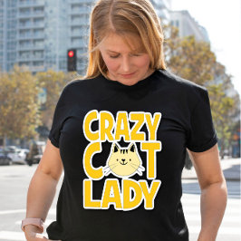 Camiseta Senhora de Gato Louca