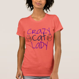 Camiseta Senhora de Gato Louca