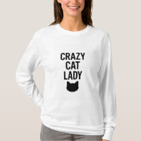 Senhora de Gato Louca - Presente de Gato Engraçado