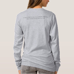 Camiseta senhora de gato maluca com símbolo de lovecats