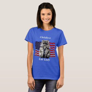 Camiseta Senhora de Gato Sem Fios