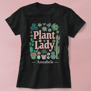 Camiseta Senhora de Planta Personalizada