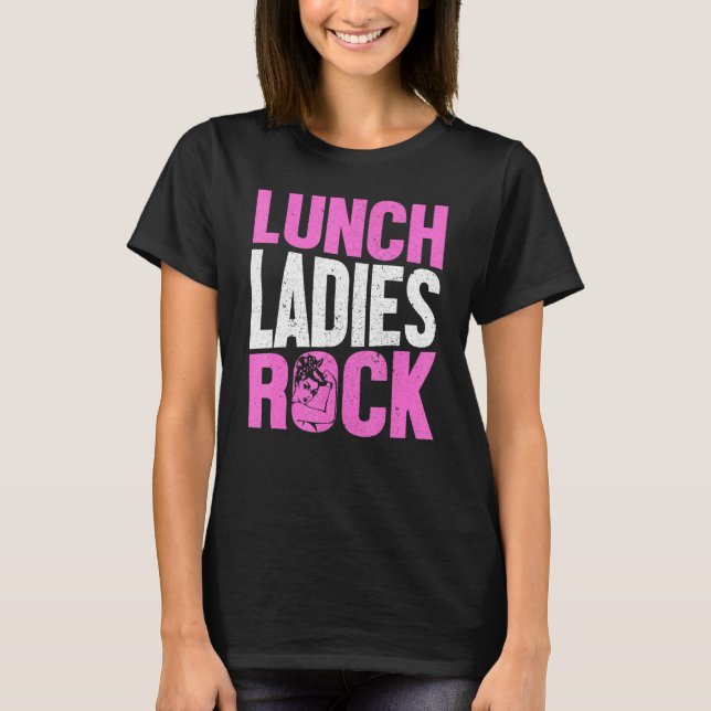 Camiseta Senhora do Almoço - Senhoras do Almoço Rock (Frente)