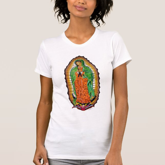 Camiseta Senhora do t-shirt de Guadelupe (Frente)
