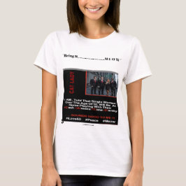 CAMISETA SENHORA DOS GATOS
