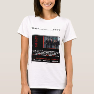 CAMISETA SENHORA DOS GATOS