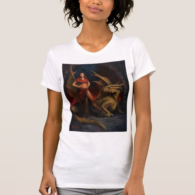 Camiseta Senhora e Dragão (Frente)