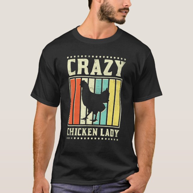 Camiseta Senhora Frango Louca (Frente)